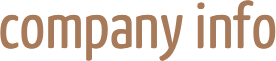 company info 会社概要